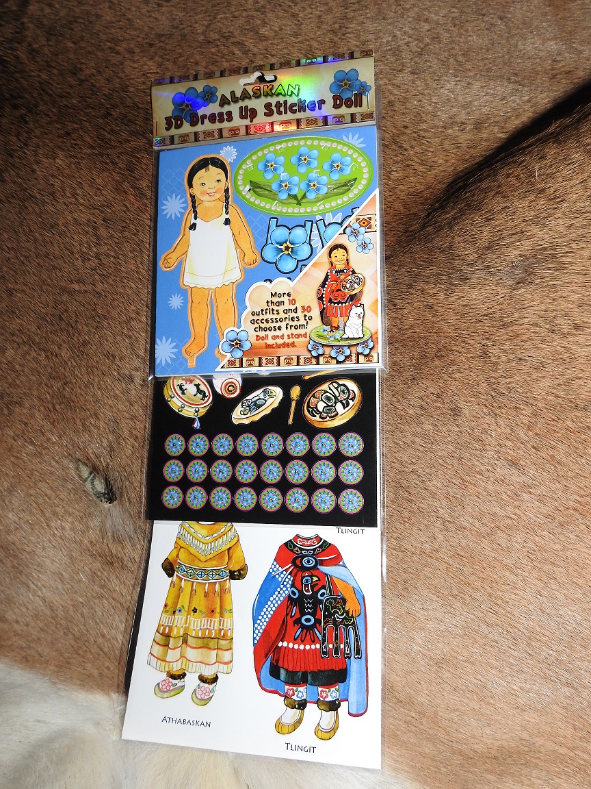 4.5" Alaska Paper Doll